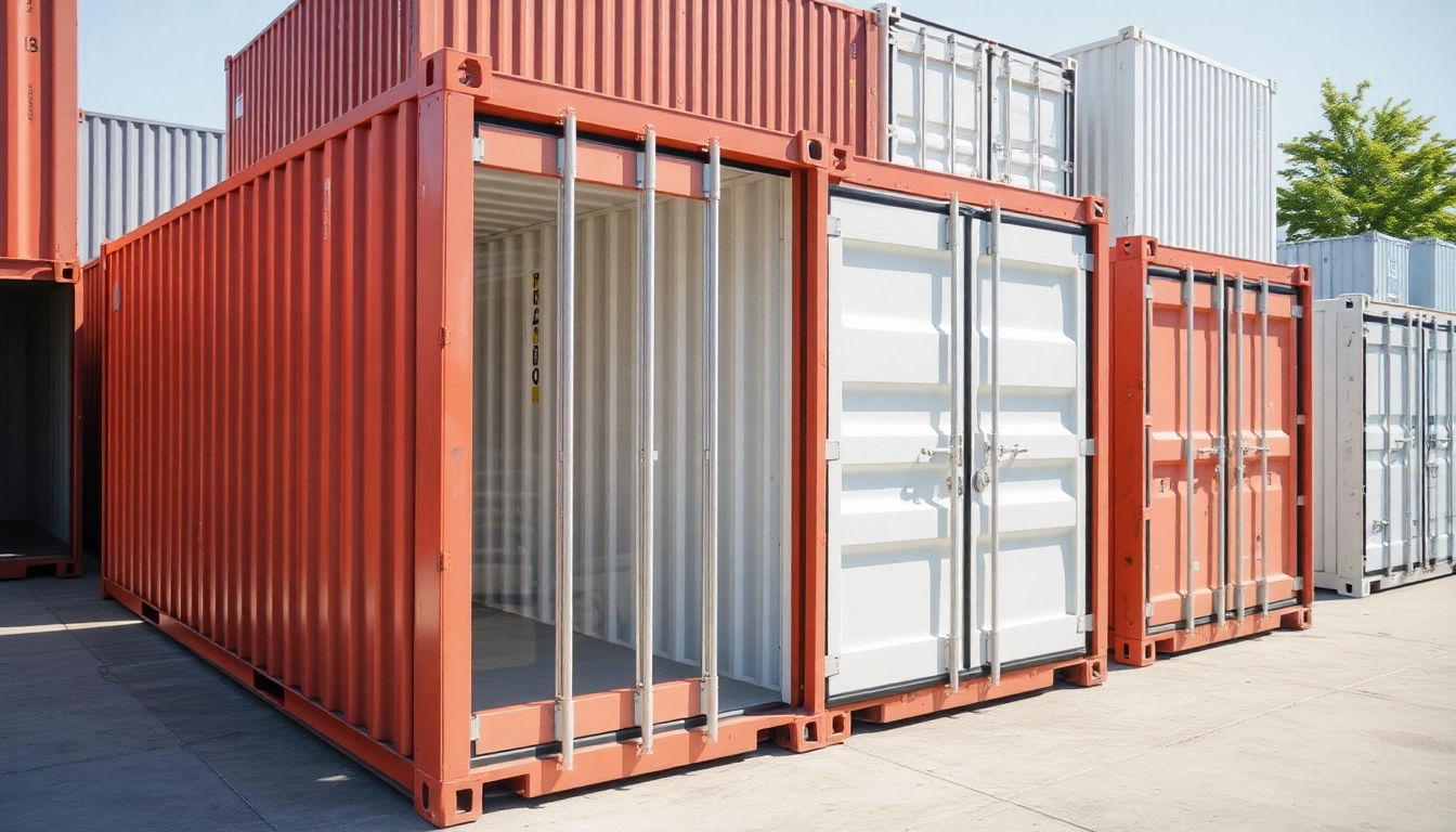 Container rental services providing secure, versatile storage solutions for businesses and construction sites in the UK.
