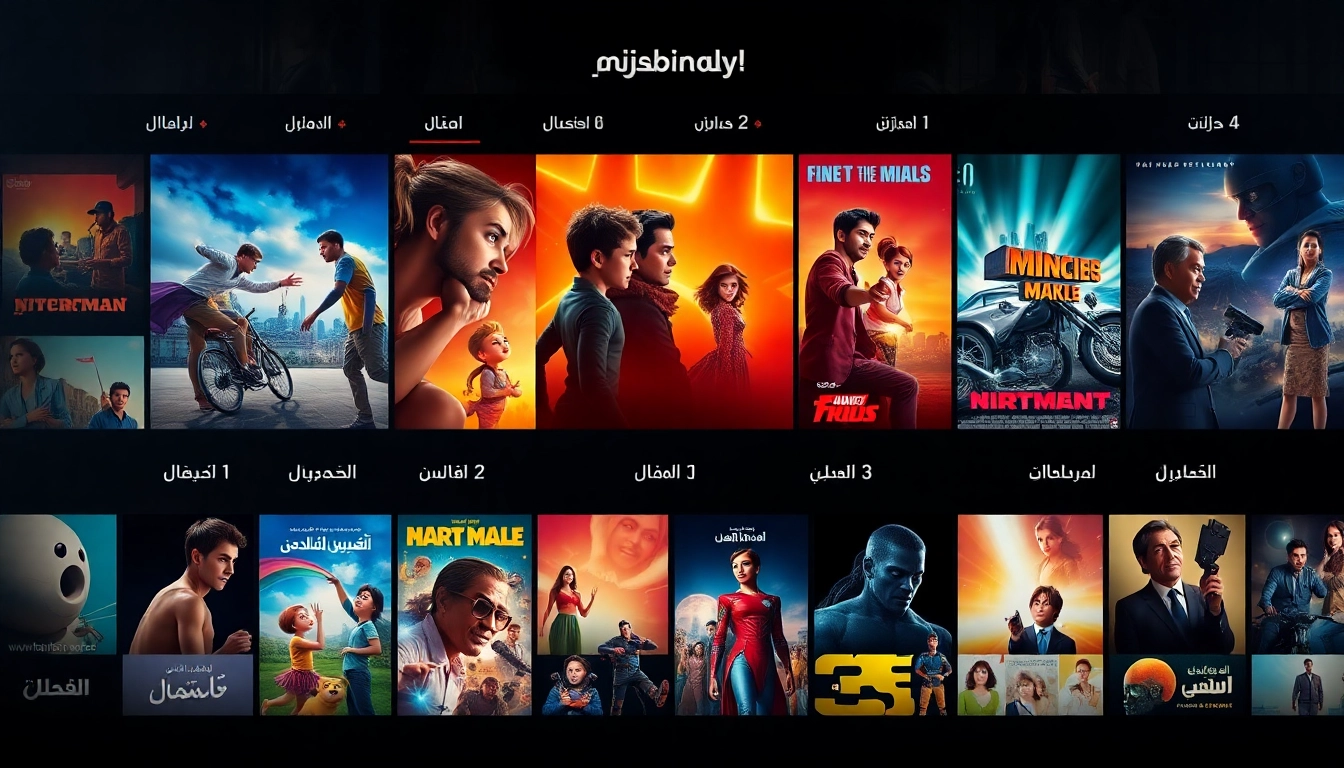 مشاهدة افلام ومسلسلات بجودة عالية دون تقطيع مع واجهة سهلة الاستخدام تقدم أحدث الأفلام العربية والأجنبية