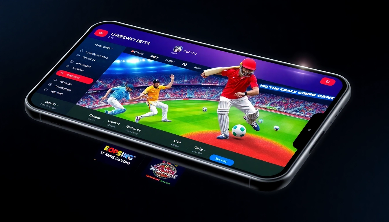 Reddy Anna betting platform showcasing live sports, casino games, and quick transaction features for users.