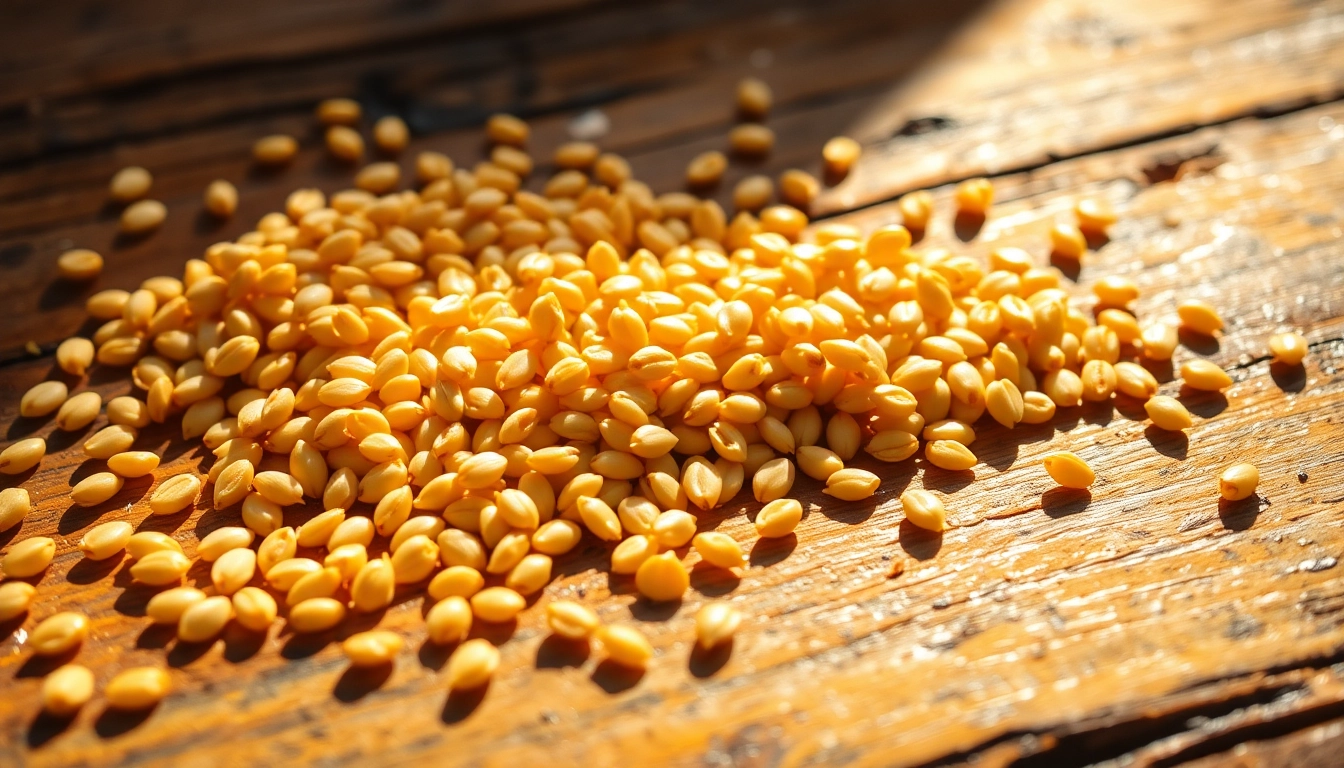 High-quality fenugreek seeds being poured into a glass jar to highlight freshness and purity